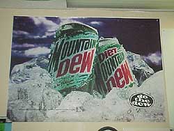 Mountain Dew Truck Decal